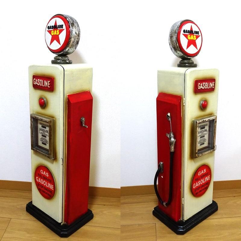 ガスポンプ CD HOLDER GASOLINE ラック 棚 インテリア アメリカン 雑貨