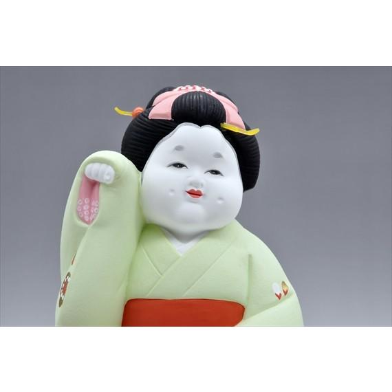 博多人形 【招きお福さん】 福よ来い来い！！福招き！！ : 博多人形