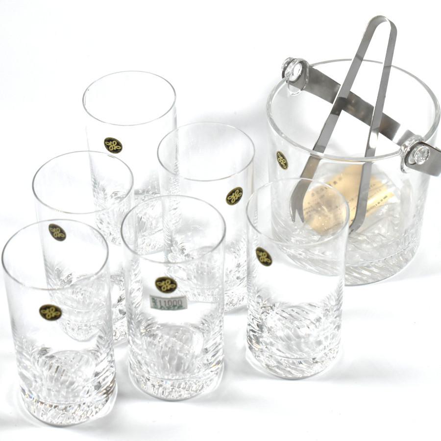 HOYA クリスタル 水割り組セット 6組セット item no. D1-0043