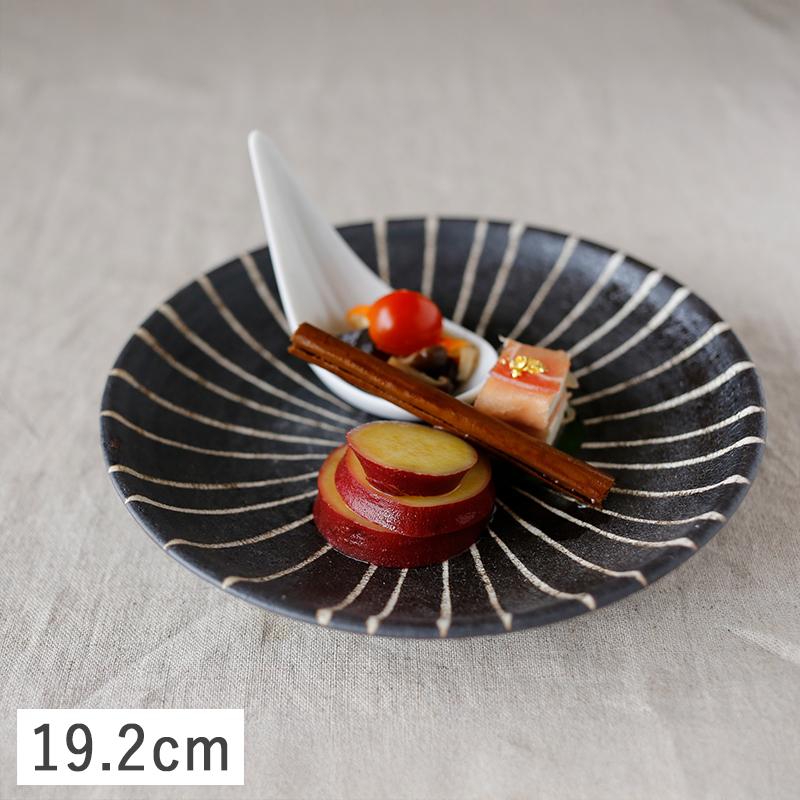 在庫限り／食器 和食器 美濃焼 皿 中皿 ケーキ皿 パン皿 19.2cm