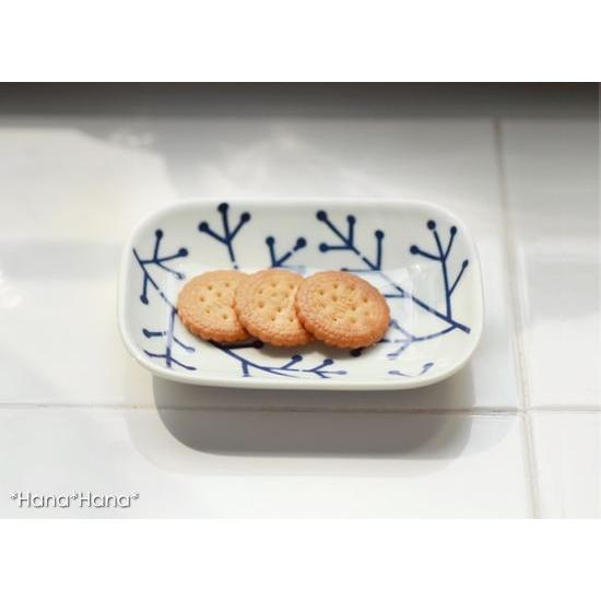 食器 皿 エボトラ ナッツ 長角 小皿 12.5cm×9cm 波佐見焼 // 角皿 副菜