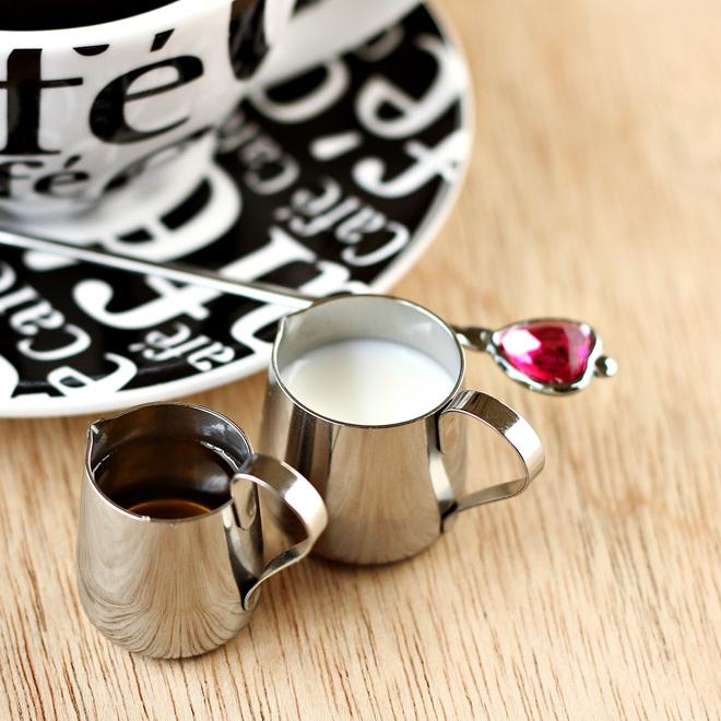 SALUS 海軍型ミニ ミルクピッチャー 大 15ml ステンレス クリーマー