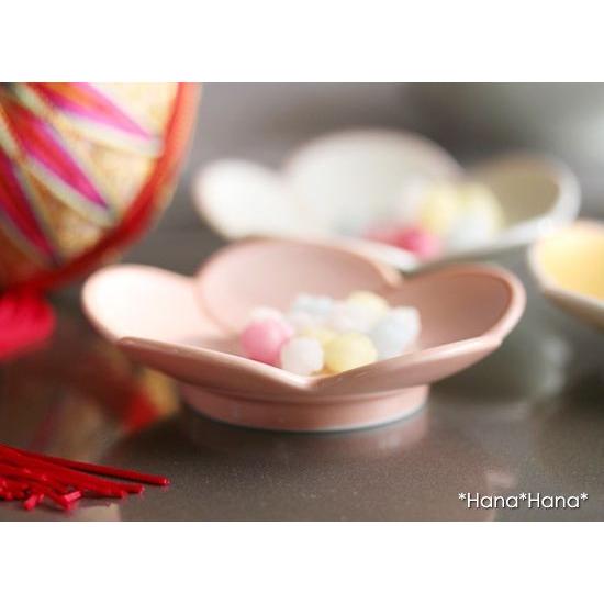梅型錦曙 豆皿 9cm パールピンク 有田焼 幸楽窯 // 和食器 食器 小皿