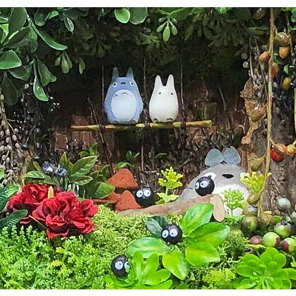 となりのトトロ「奥が深ーいトトロの森 ダブルリース壁掛けタイプ