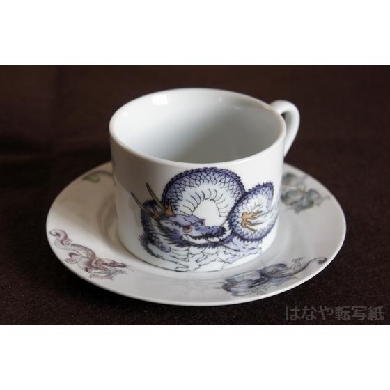 ポーセラーツ 白磁用転写紙 龍 : はなや転写紙 - 通販 - Yahoo