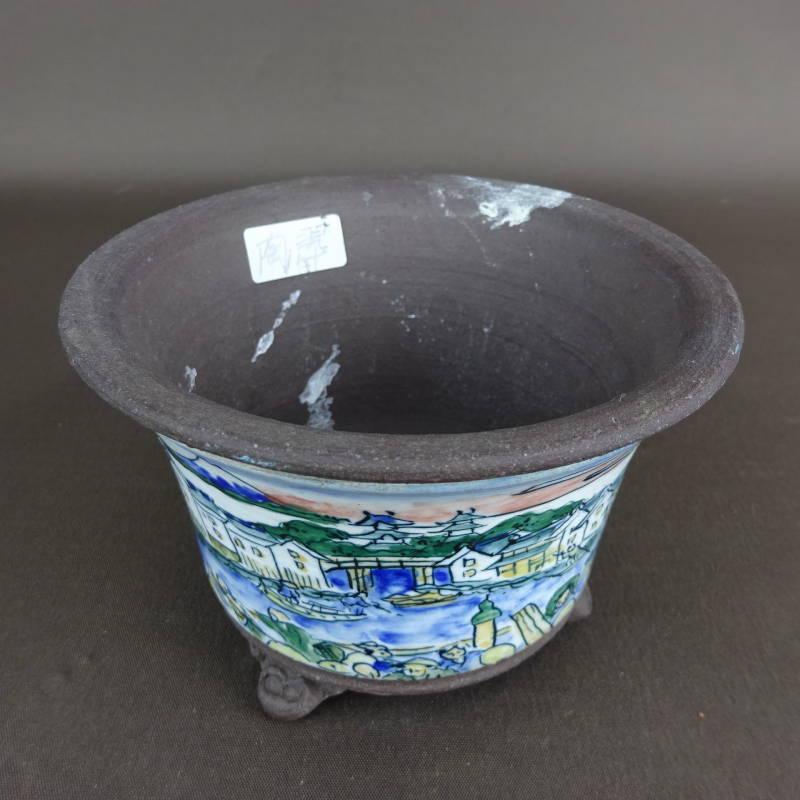 盆栽鉢 陶翠 江戸日本橋 丸鉢 : はニわ株式会社 Yahoo!ショップ - 通販
