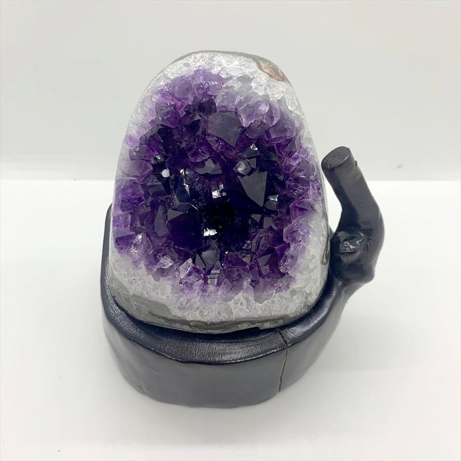 ウルグアイ産 アメジスト クラスター ドーム 天然石 原石 1点物 台座