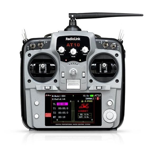 Radiolink AT10II 2.4G 12チャンネル プロポセット トランスミッター