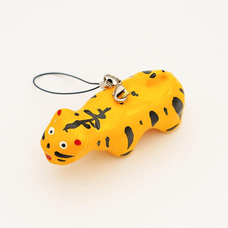 伝統工芸品 とらちゃん ストラップ 張り子の虎 子供の成長 家族全員の