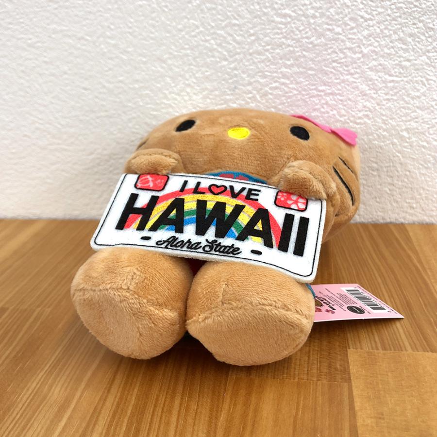ハローキティ ぬいぐるみ 日焼けキティ ハワイアン雑貨 フラ 【Hello