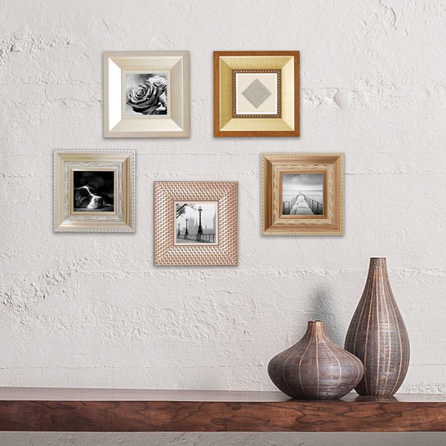 額縁 ミニサイズ 5個セット Dセット フレーム おしゃれ ゴールド