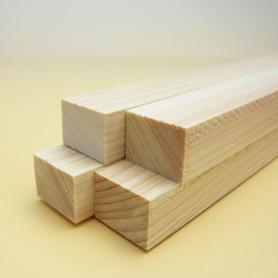 桧工作材 （15×20×900mm） 90cm 小割材 ヒノキ ひのき DIY 木材