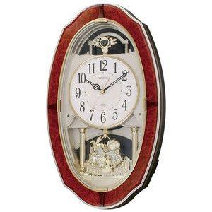 シチズン リズム時計 電波振り子時計 パルミューズM483N・4MN483-A23