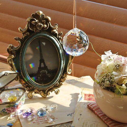 サンキャッチャー クリスタルガラス 30mm（クリア）1個 | クリスタル