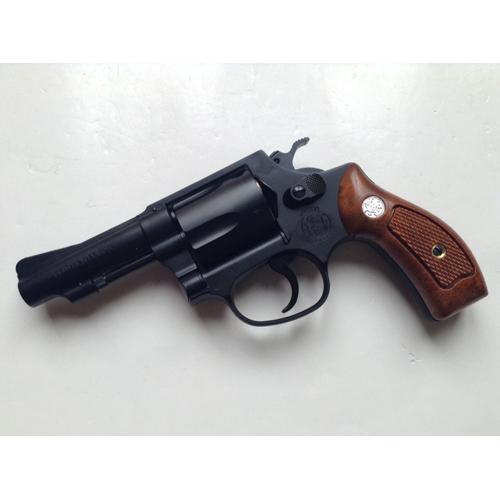 タナカワークス S&W M36 チーフスペシャル ラウンド Ver.2 HW ブラック