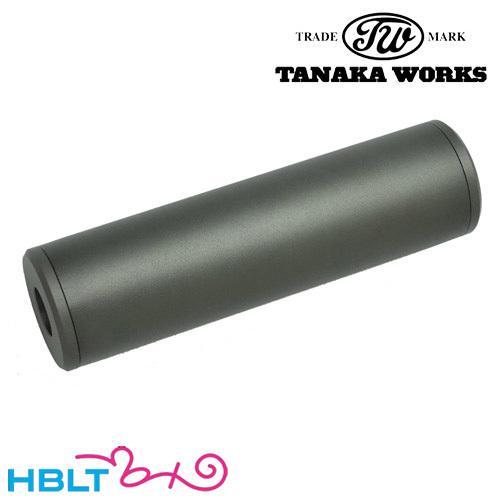 タナカワークス マルチサプレッサー 90mm x 25mm（14mm 正逆ネジ対応