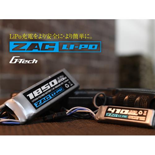 G-FORCE（ジーフォース） G−FORCE ZAC リポバッテリー 7.4V 410mAh