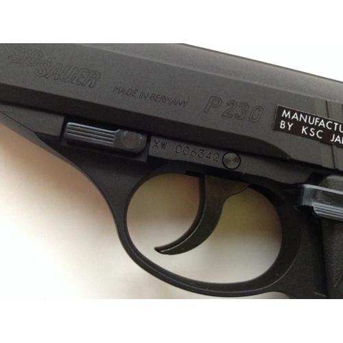 KSC SIG P230 JP HW ブラック｜D017（ガスブローバック本体） : HBLT