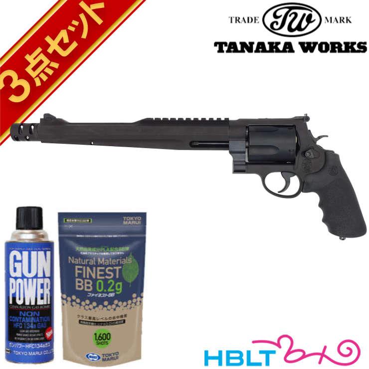 タナカワークス S&W M500 PC Ver.2 HW ブラック 10.5インチ ガス