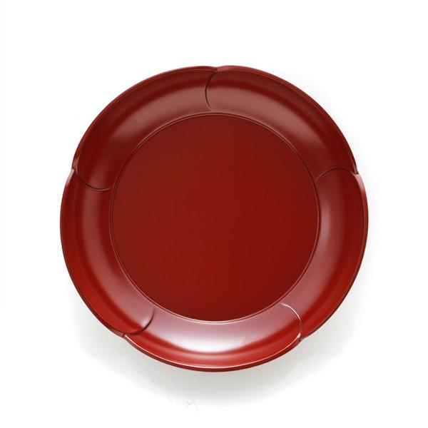 山田平安堂 銘々皿 捻梅 （5枚組） 菓子皿/漆塗り/漆器 : 漆器 山田