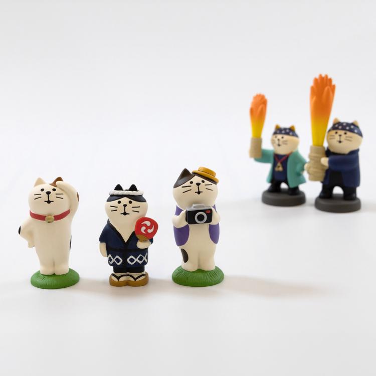 DECOLE（デコレ） 限定 コンコンブル /限定 おまつりにゃんこ 紺