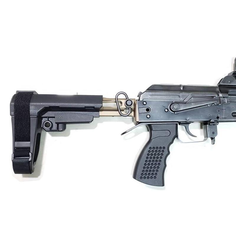 Airsoft Artisan Skeleton M4ストックアダプター (LCT/GHK AK