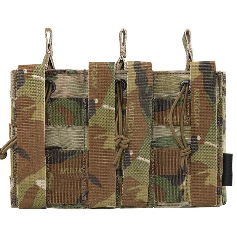 EMERSON M4用 オープントップトリプルマガジンポーチ マルチカム MC