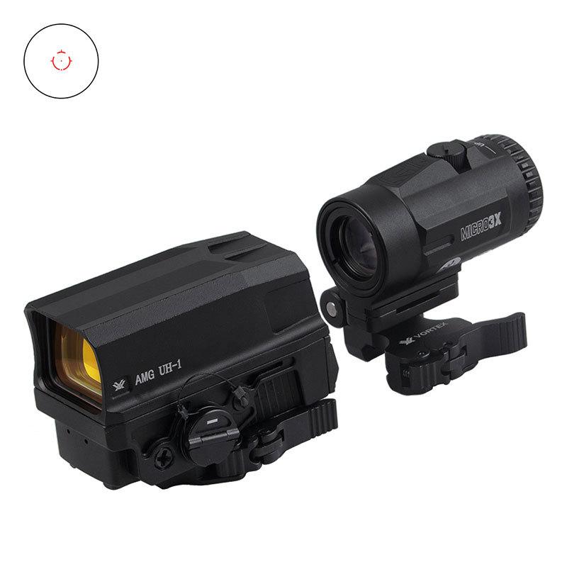 VO UH-1 GEN2ドットサイト/MICRO3×3倍マグニファイヤーセット ブラック