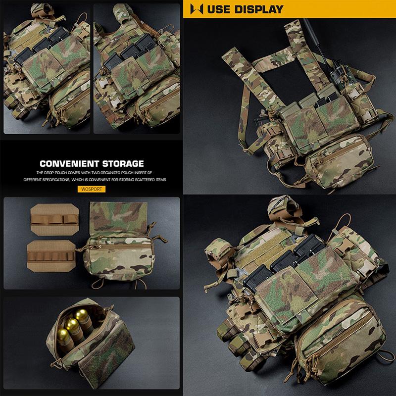 WoSporT Spiritus Systemsタイプ Micro Fight MK4チェストリグ