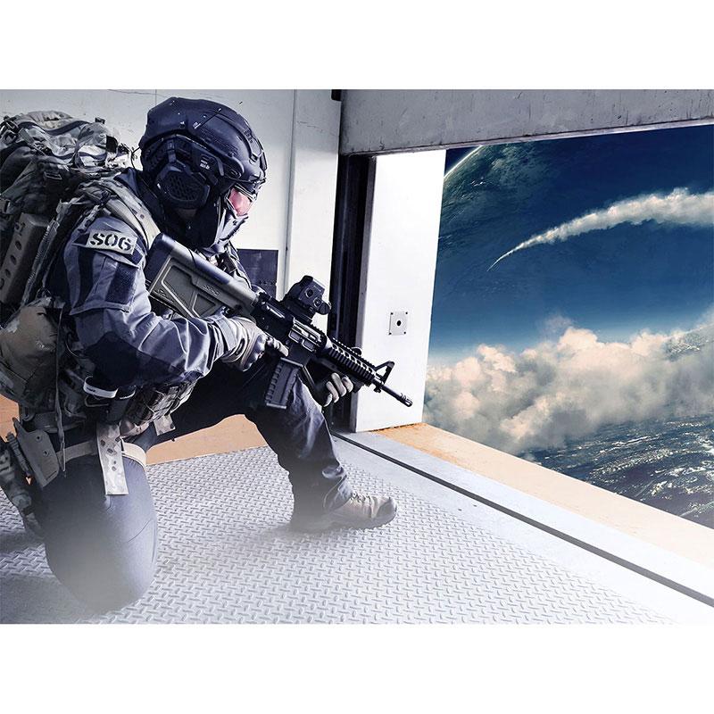 SRU タクティカルヘルメットセット (FAST BJヘルメット付属) GREY