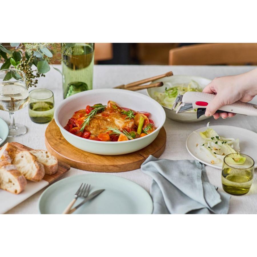 T-fal（ティファール） 【在庫限り】 取っ手の取れるフライパン 8点