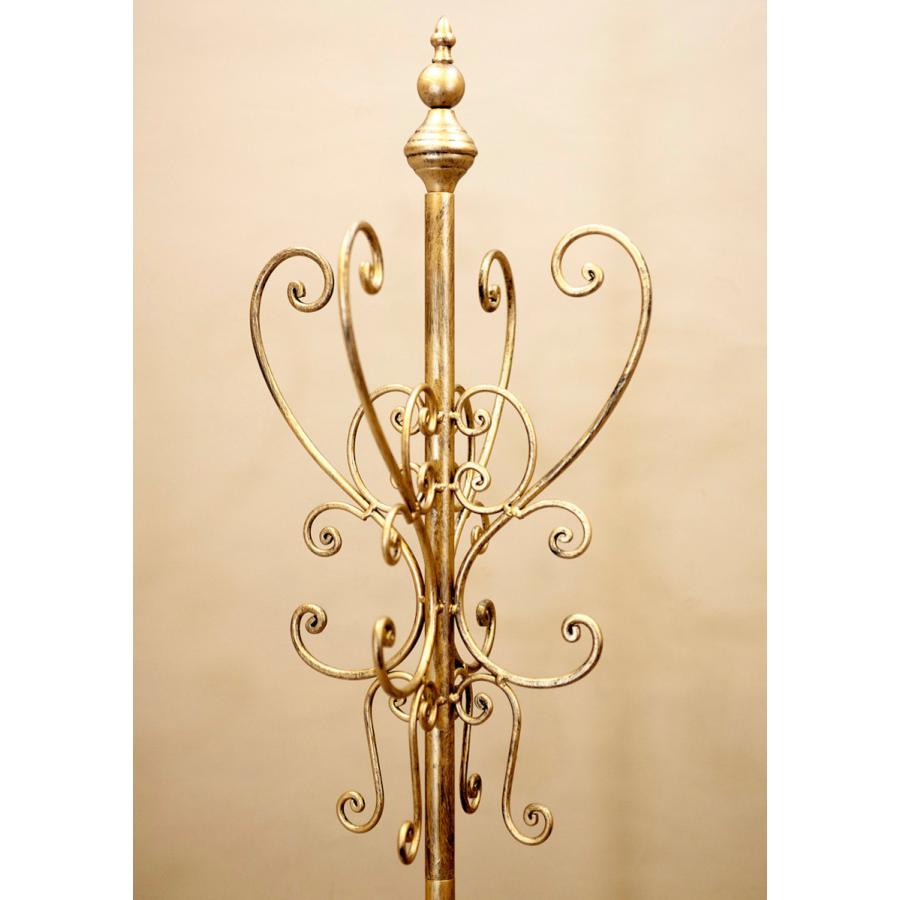 ロココ調 コートハンガー ハンガーラック ポールハンガー アンティーク