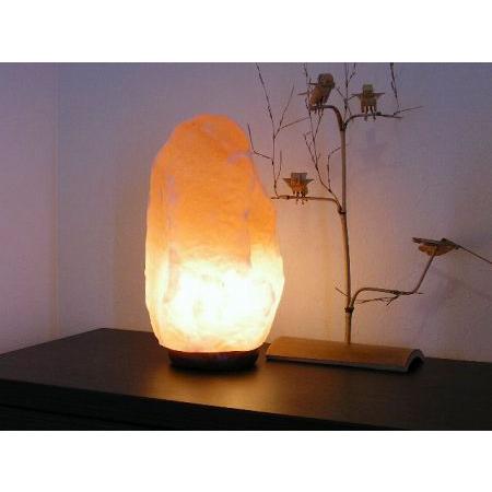 ナチュラル岩塩ランプ7-10kg（ソルトランプ） 照明 電気スタンド 置物