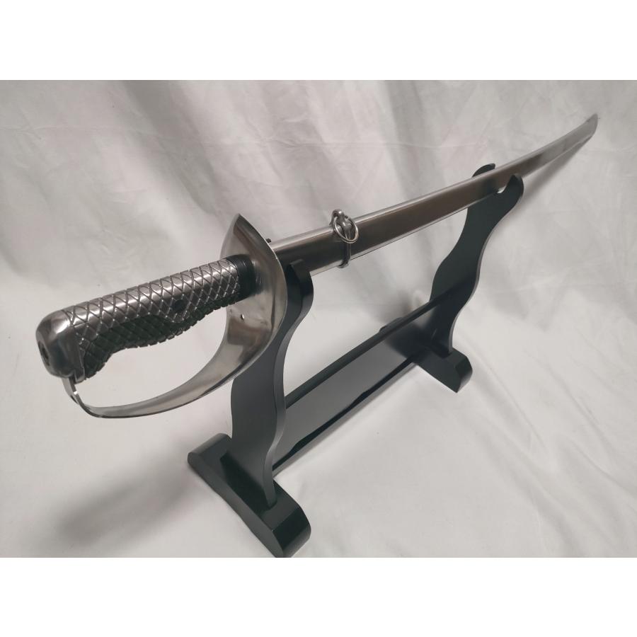 中国サーベル型軍刀 アルミ合金刀身 模造刀 中国剣 日本刀 : 張安堂