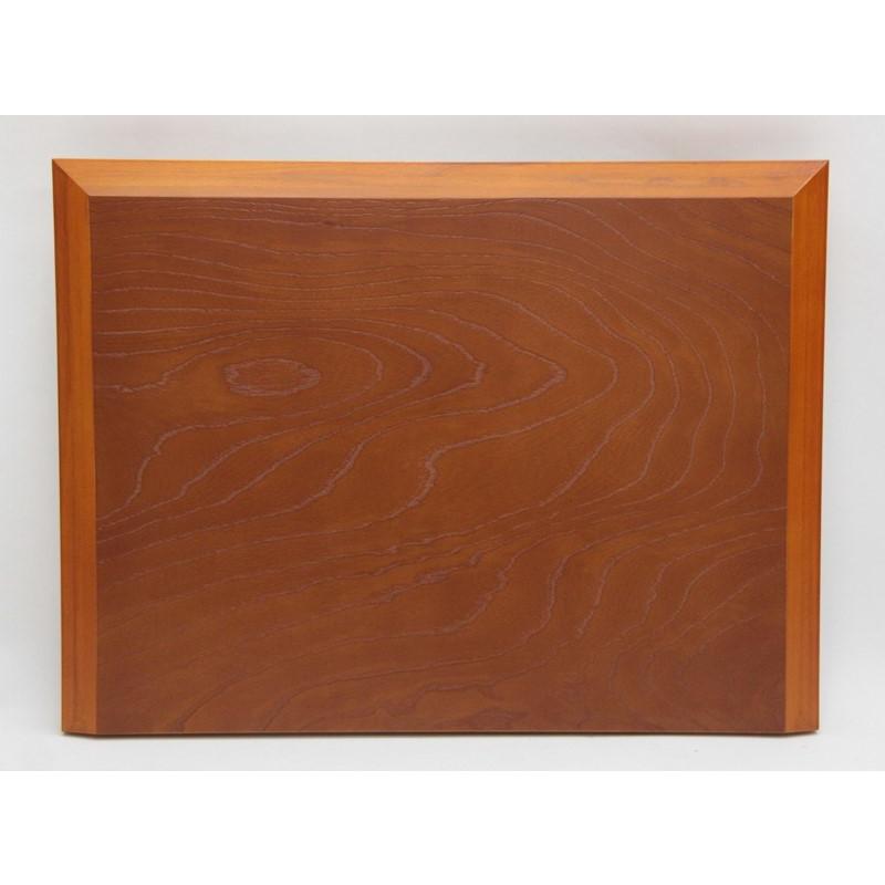 アウトレット品 雛・五月人形飾り台単品 平飾台 20号欅ツキ板平台