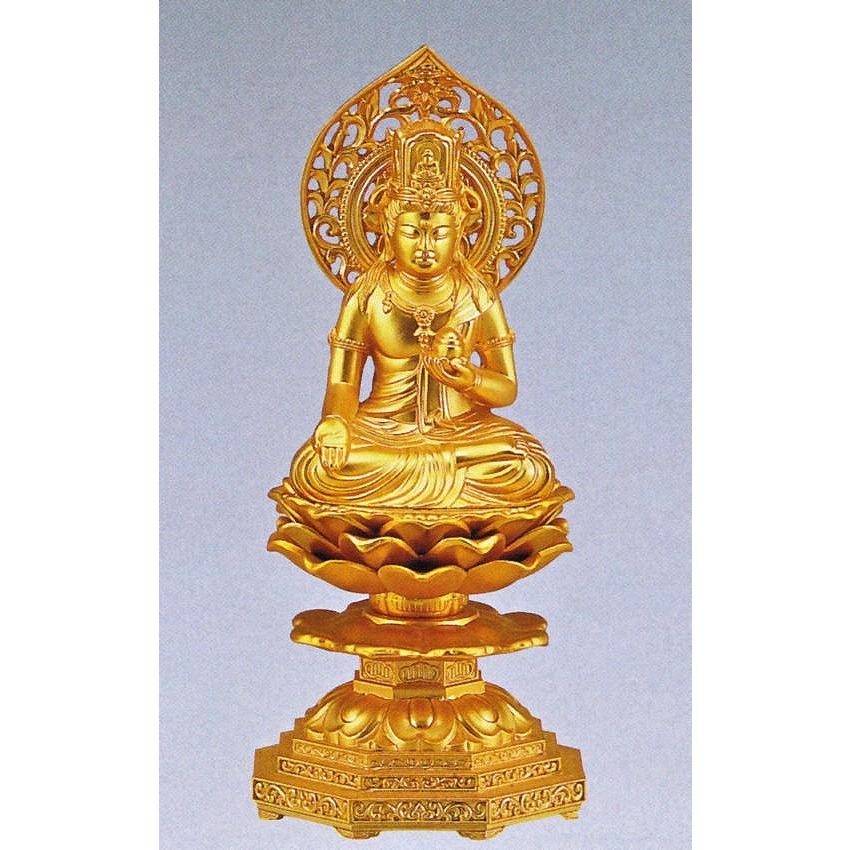 虚空蔵菩薩／丑・寅年生まれの守り本尊 高岡銅器の仏像／送料無料 : 檜