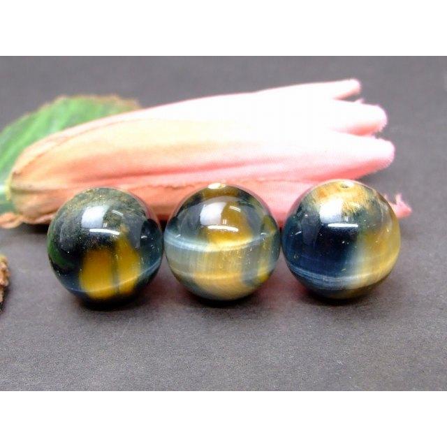 天然石 パワーストーン g3-2120K 青金虎目石 タイガーアイ 18mm AA 1粒
