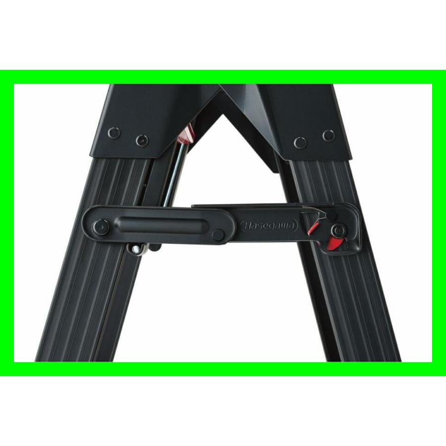 長谷川工業 ハセガワ アルミ はしご兼用脚立 RYZB-15a BLACK LABEL 脚