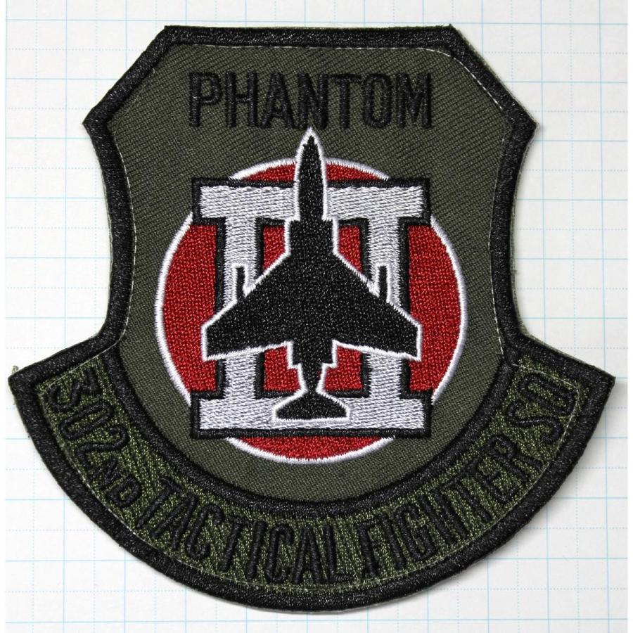 航空自衛隊グッズ 百里基地 302飛行隊 F−4 PHANTOMIIワッペン