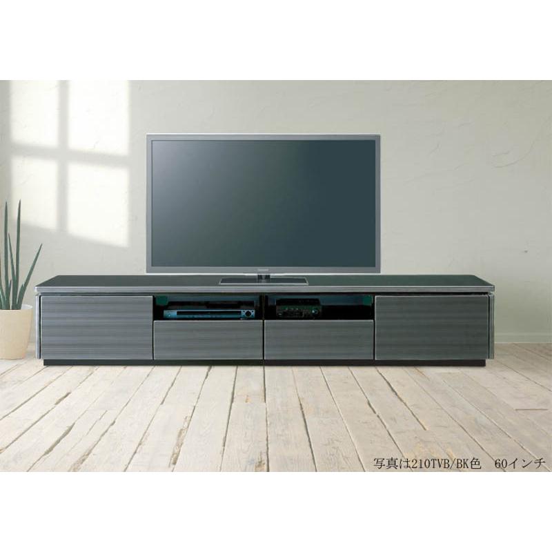 TVボード テレビ台 幅160cm ラッシュ BK/ブラック テレビボード