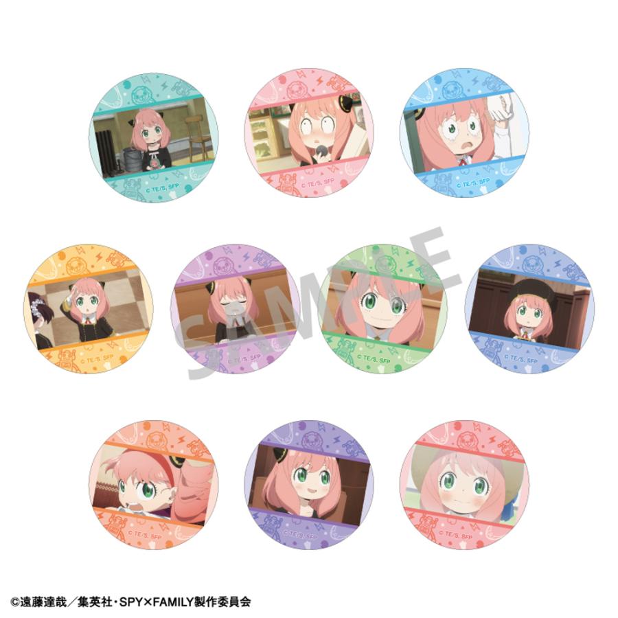 SPY×FAMILY スパイファミリー ピックキャラホログラム 缶バッジ