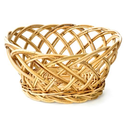 松野屋 ラタン脱衣かご バスケット 籐 整理 収納 インテリア