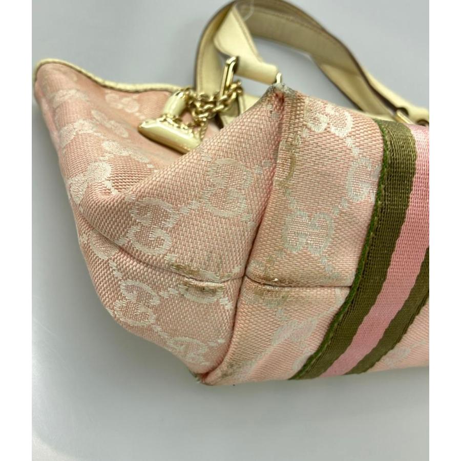 グッチ ミニトートバッグ ハンドバッグ GGキャンバス シェリー 139261