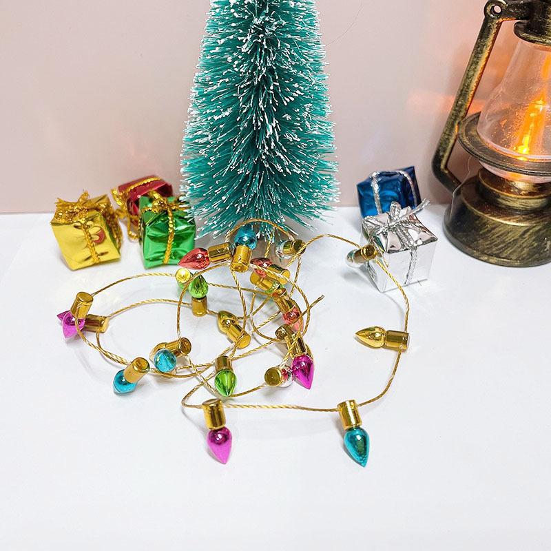 送料無料 ミニチュア 雑貨 ミニライトストリング ドールハウス キット