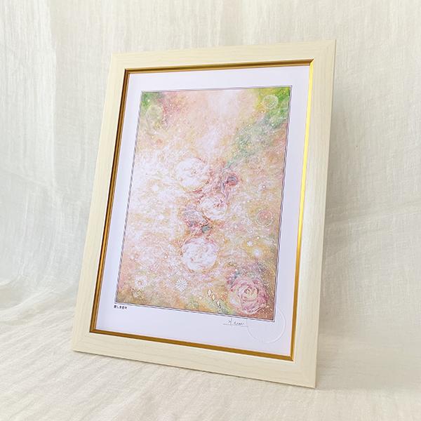 風水画 薔薇s 幸せ叶える愛のお花 ピンク 絵画 風水 玄関 インテリア