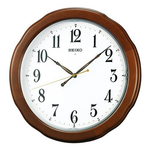 SEIKO（セイコー） 【期間限定特価】SEIKO 電波クロック ブラウン 木枠