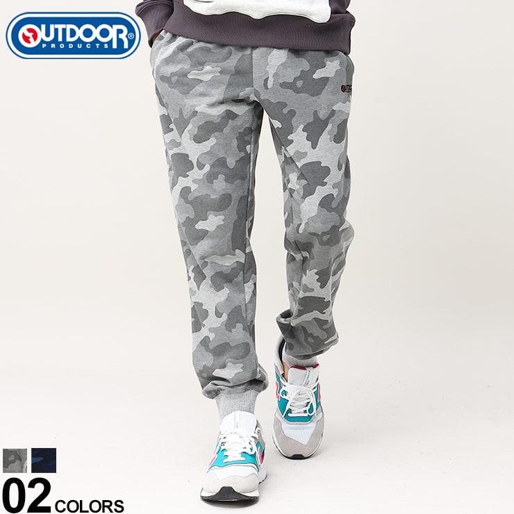 OUTDOOR PRODUCTS（アウトドアプロダクツ） 裏毛 迷彩柄 パンツ : 原宿