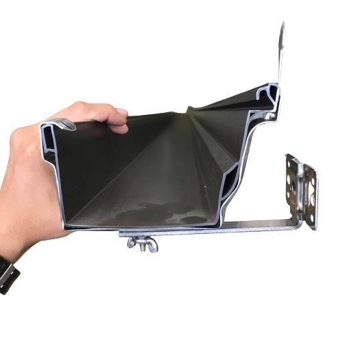 Σ90 シグマ90 ステンレス金具 正面打 ワンタッチ自在式 住宅用雨どい