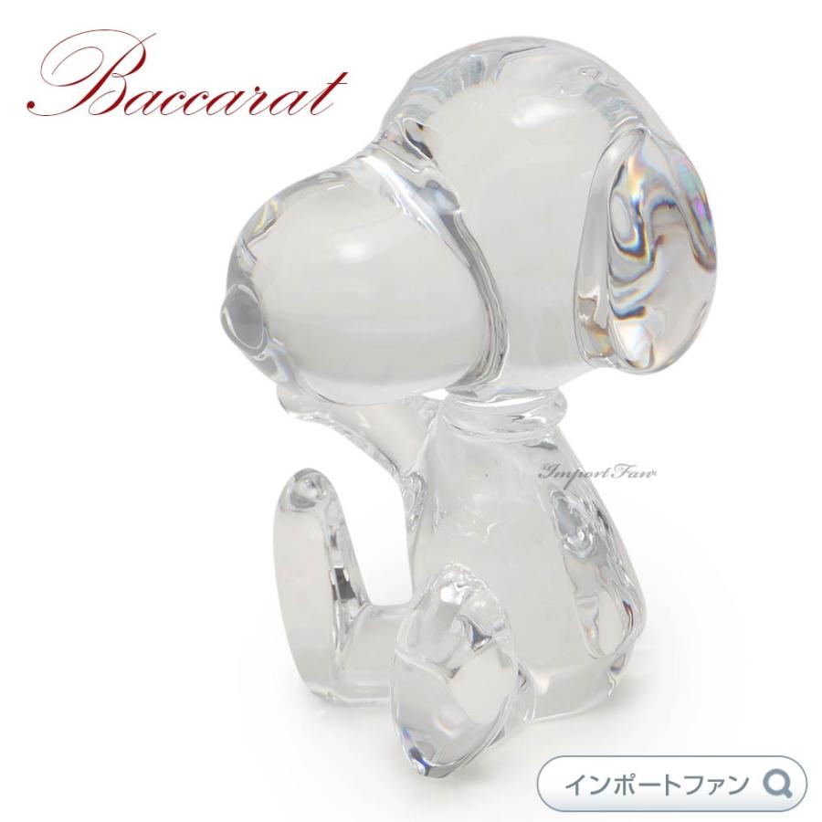 バカラ（Baccarat） ウェルカムスヌーピー クリア クリスタル 2104027