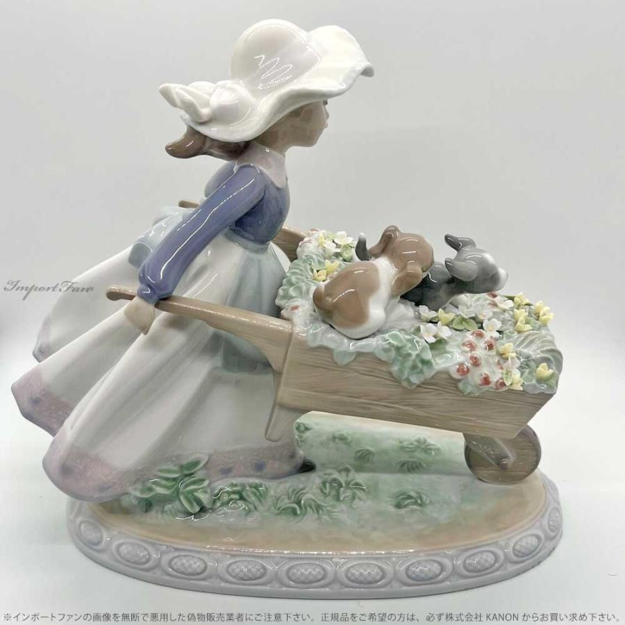LLADRO（リヤドロ） 乗せてあげる 少女 子犬 01005460 LLADRO ギフト
